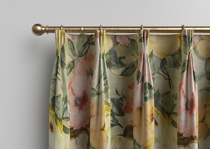 Amelia Faux Silk, Honeydew - Made to Measure Curtain - Image 11